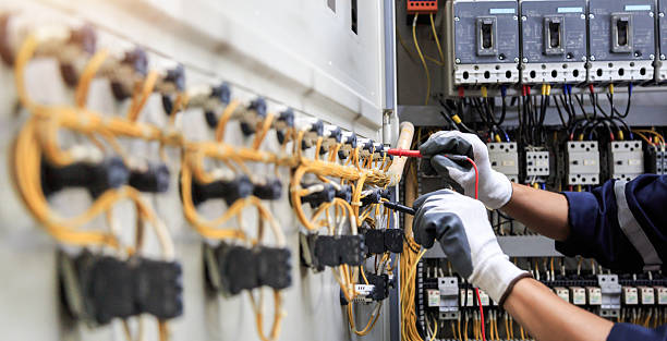 Professional Electrician technician working in Crystal, MN